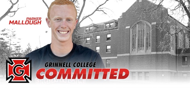 PARKER MALLOUGH GIVES VERBAL COMMITMENT TO GRINNELL COLLEGE CLASS OF 2023
